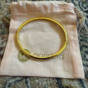 Gorjana Gold Plated Thin Bangle Bracelet
